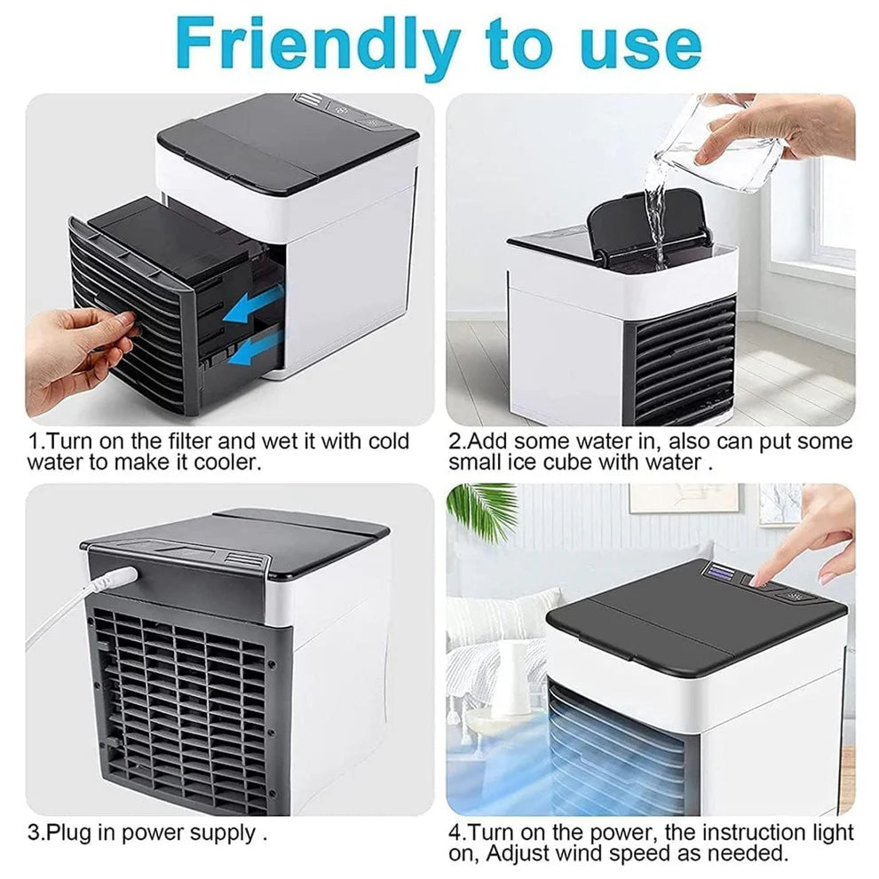 Mini Portable Air Cooler – Personal USB Cooling