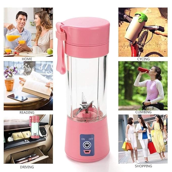 Portable USB Electric Juicer – 6-Blade Blender & Shaker | Chef’s Embrace