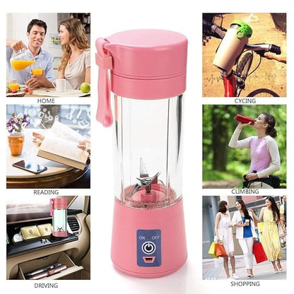 Portable USB Electric Juicer – 6-Blade Blender & Shaker | Chef’s Embrace