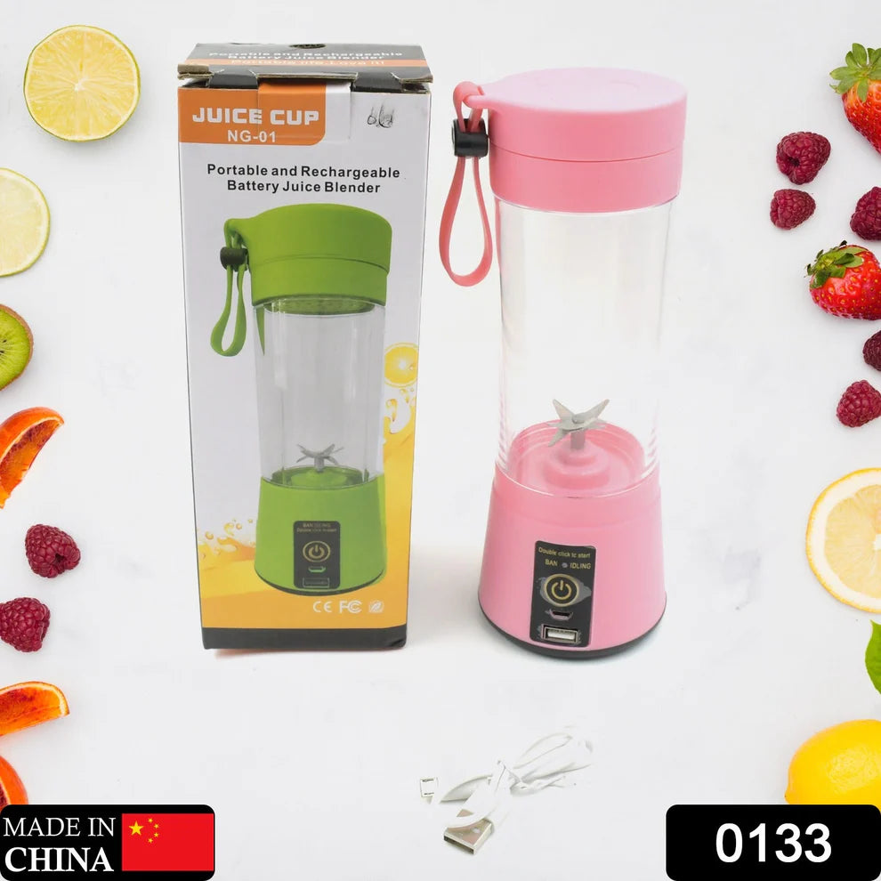 Portable USB Electric Juicer – 6-Blade Blender & Shaker | Chef’s Embrace