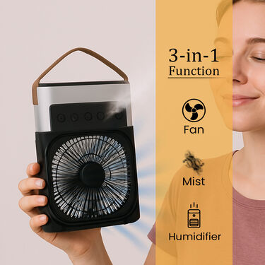 Portable Mini Fan With Air Cooler