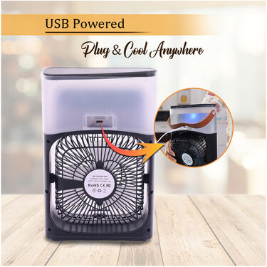 Portable Mini Fan With Air Cooler
