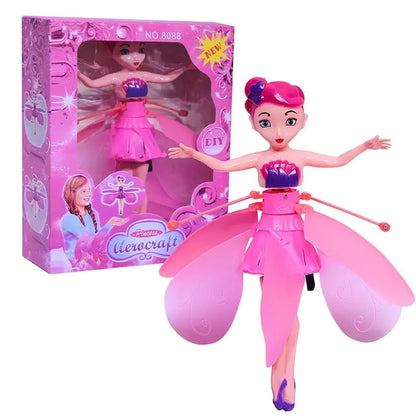 Flying Princess Doll Toy for Kids – USB Rechargeable
